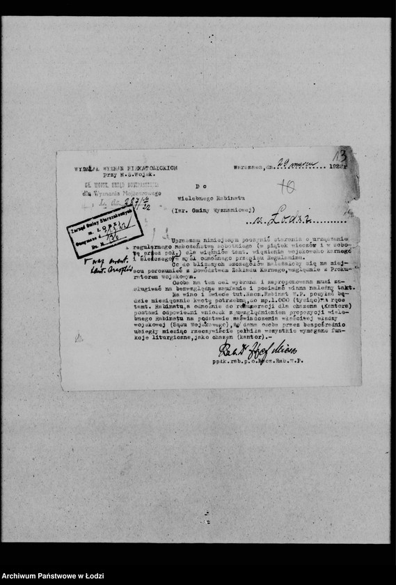 Obraz 17 z jednostki "Rabinat"