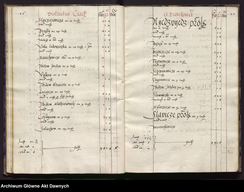 image.from.unit.number "Regestrum perceptorum --- districtus Cracoviensis Proschoviensisque etc. totius palatinatus Cracoviensis rate utriusque --- iuxta decretum conventus g[ene]ralis Cracoviensis ---."