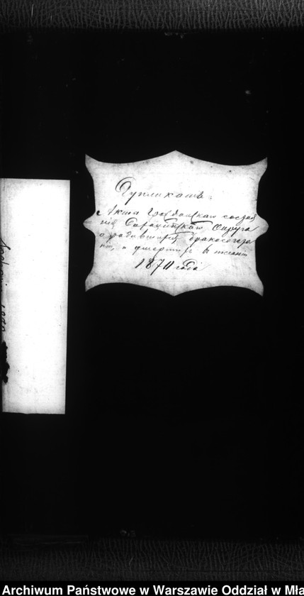 image.from.unit.number "Akta urodzeń, małżeństw, zgonów"