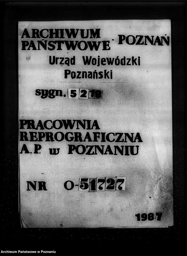 Obraz 1 z jednostki "Gospodarstwo rolne w Gostkowie powiat rawicki własność W. Bittera nr woj. kotła 6233"