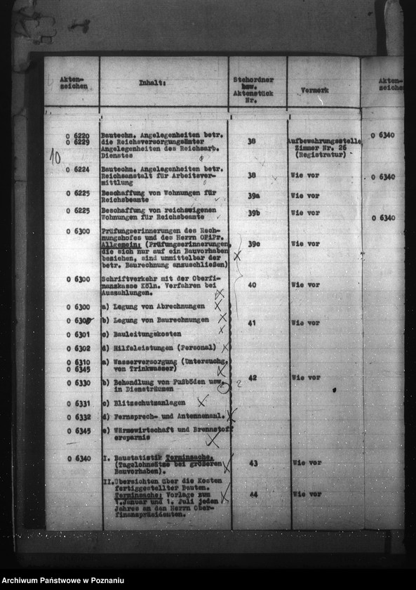 Obraz 14 z jednostki "Aktenverzeichnis (Reichsbauamt Trier)"