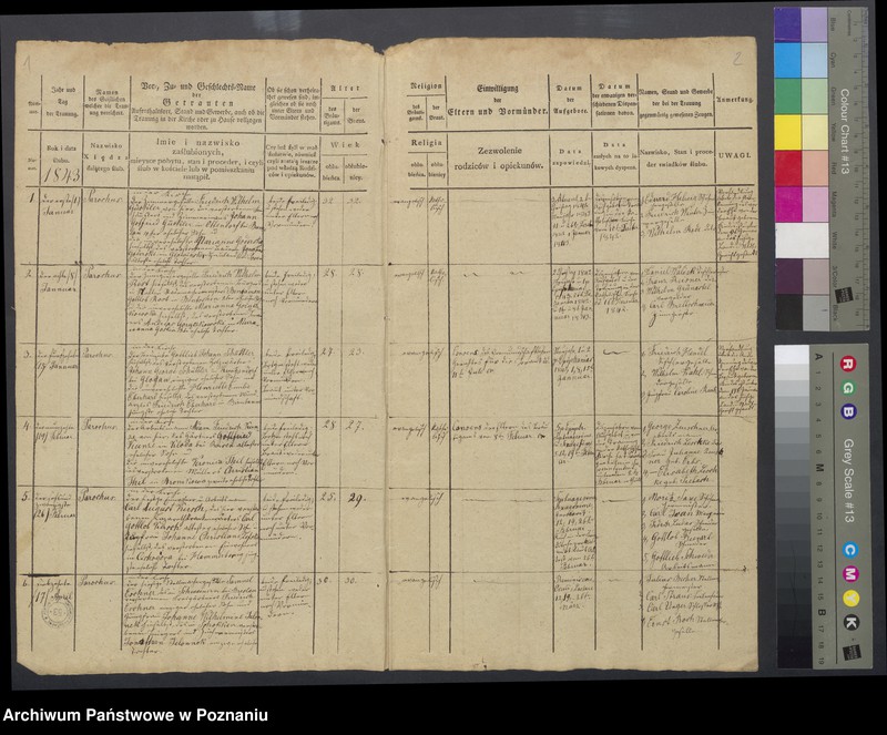 Obraz 3 z jednostki "Duplikat des Trauregisters"