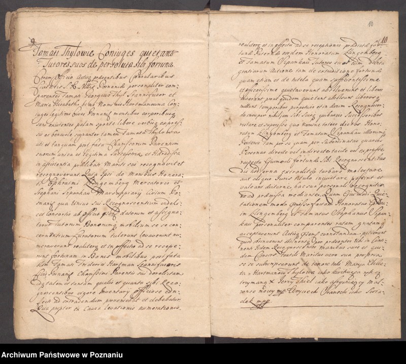 Obraz 11 z jednostki "Liber actorum officii consularis civitatis Posnaniae."