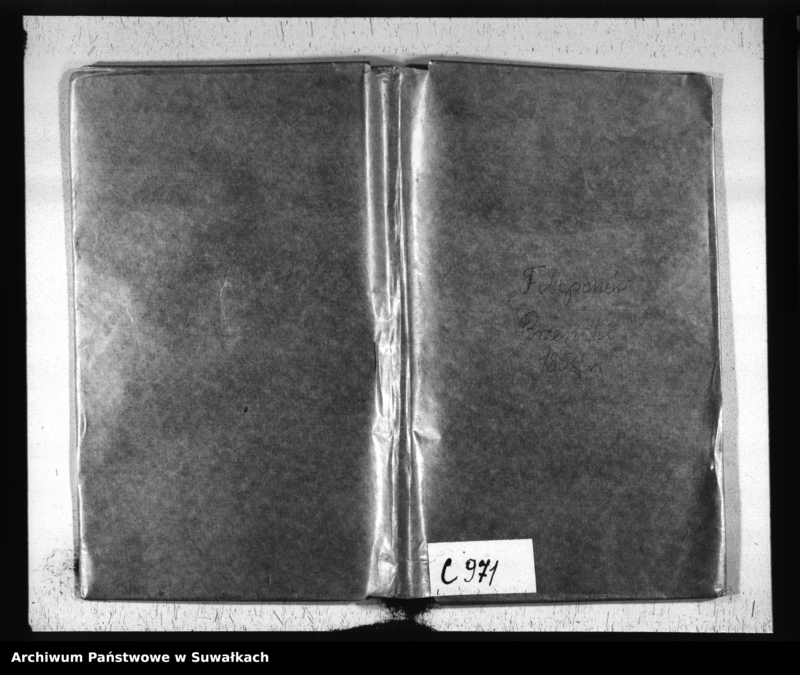 image.from.unit.number "Duplikat Akt Stanu Cywilnego Urodzonych, Zaślubionych i Zmarłych Sekty Filiponów z Gminy Berznickiej z roku 1855"