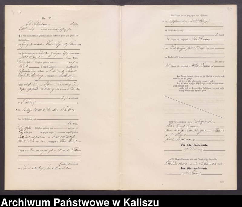 Obraz 7 z jednostki "[Księga małżeństw]"