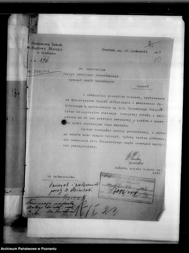 Obraz 14 z jednostki "Ogólne personalia Szkół zawodowych"