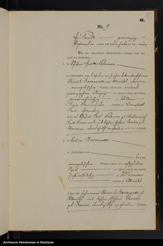 image.from.unit.number "Heiraths-Neben-Register Nr 1 - 13"