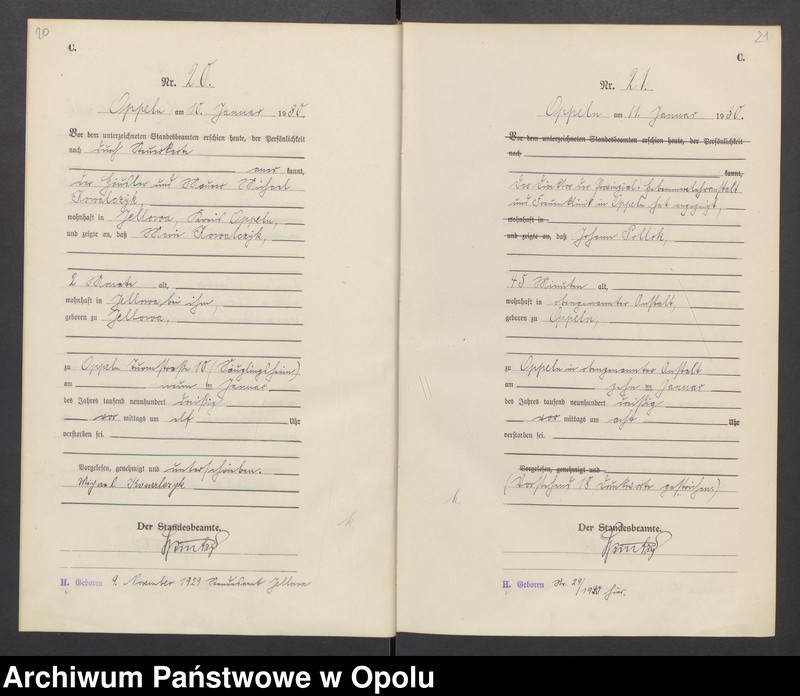 Obraz 15 z jednostki "[Rejestr zgonów] 1930 Tom I Nr 1-423"