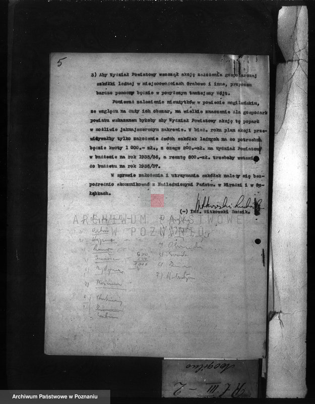 Obraz 9 z jednostki "Zalesienie nieużytków w powiecie mogileńskim"