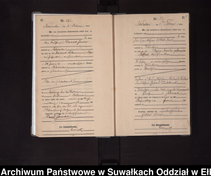 image.from.unit.number "Sterbe-Haupt-Register des Königlichen Preussischen Standes-Amtes Nikolaiken Kreis Sensburg"