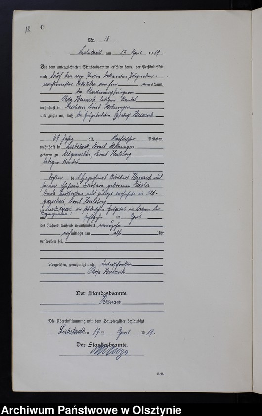 image.from.unit.number "Sterbe-Neben-Register Nr 1 - 43"