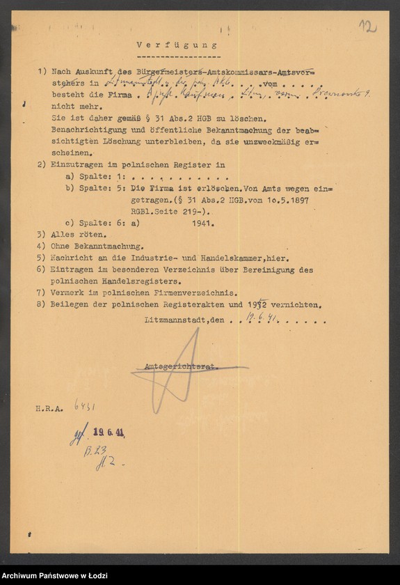 Obraz 14 z jednostki "Kaufman Ajzyk- wyrób kaszy"