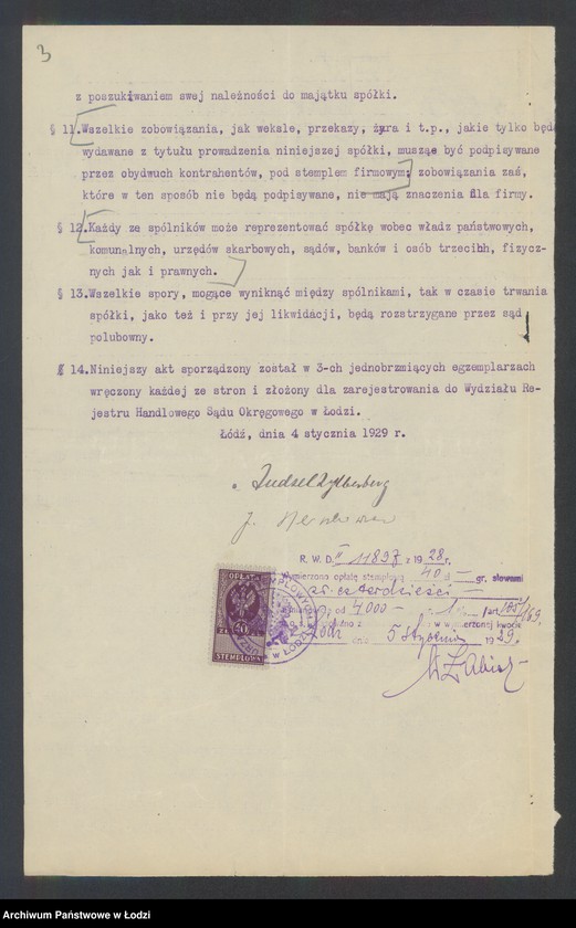 Obraz 5 z jednostki "A. Zylberberg i s-ka – sprzedaż dykt i fornitów"