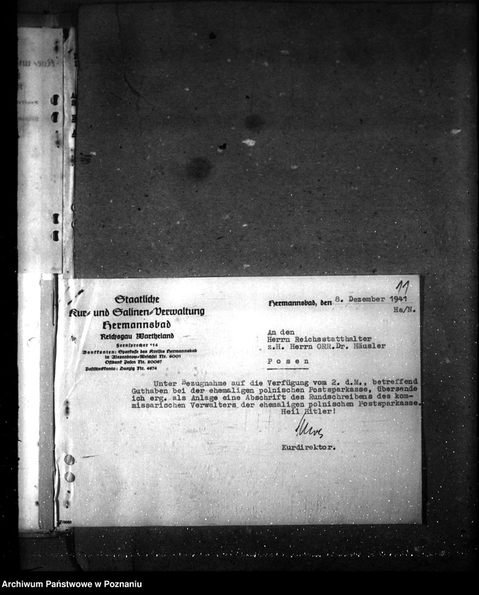 Obraz 15 z jednostki "Hermannsbad- Vorkriegsschulden (Ciechocinek)"