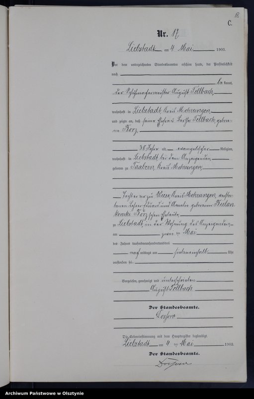 image.from.unit.number "Sterbe-Neben-Register Nr 1 - 49"