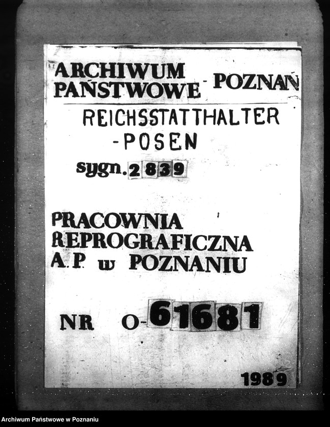 Obraz 1 z jednostki "Berichte - w sprawach budowlanych"