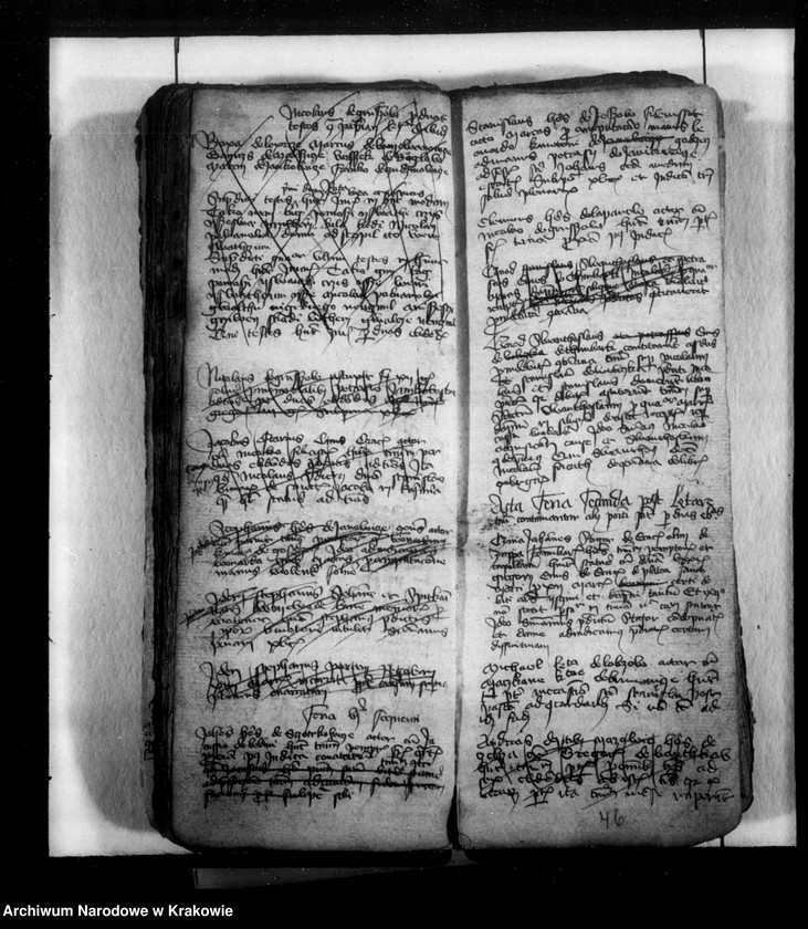 Obraz 2 z kolekcji "Wydane drukiem. Edycje źródłowe materiałów archiwalnych z zasobu ANK. cz. 2; Acta castrensia (inducta) 1407 - 1409111"