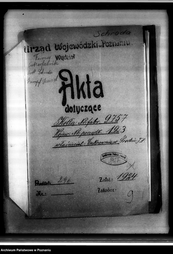 Obraz 4 z jednostki "Cukrownia w Środzie Towarzystwo Akcyjne Nr woj. 123"