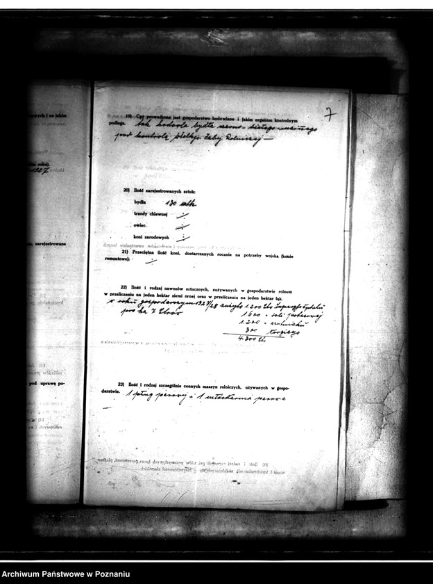 Obraz 11 z jednostki "Majątek Turzyn wyłączenie z art.4 i 5 /ustawy o wykonaniu reformy rolnej/"