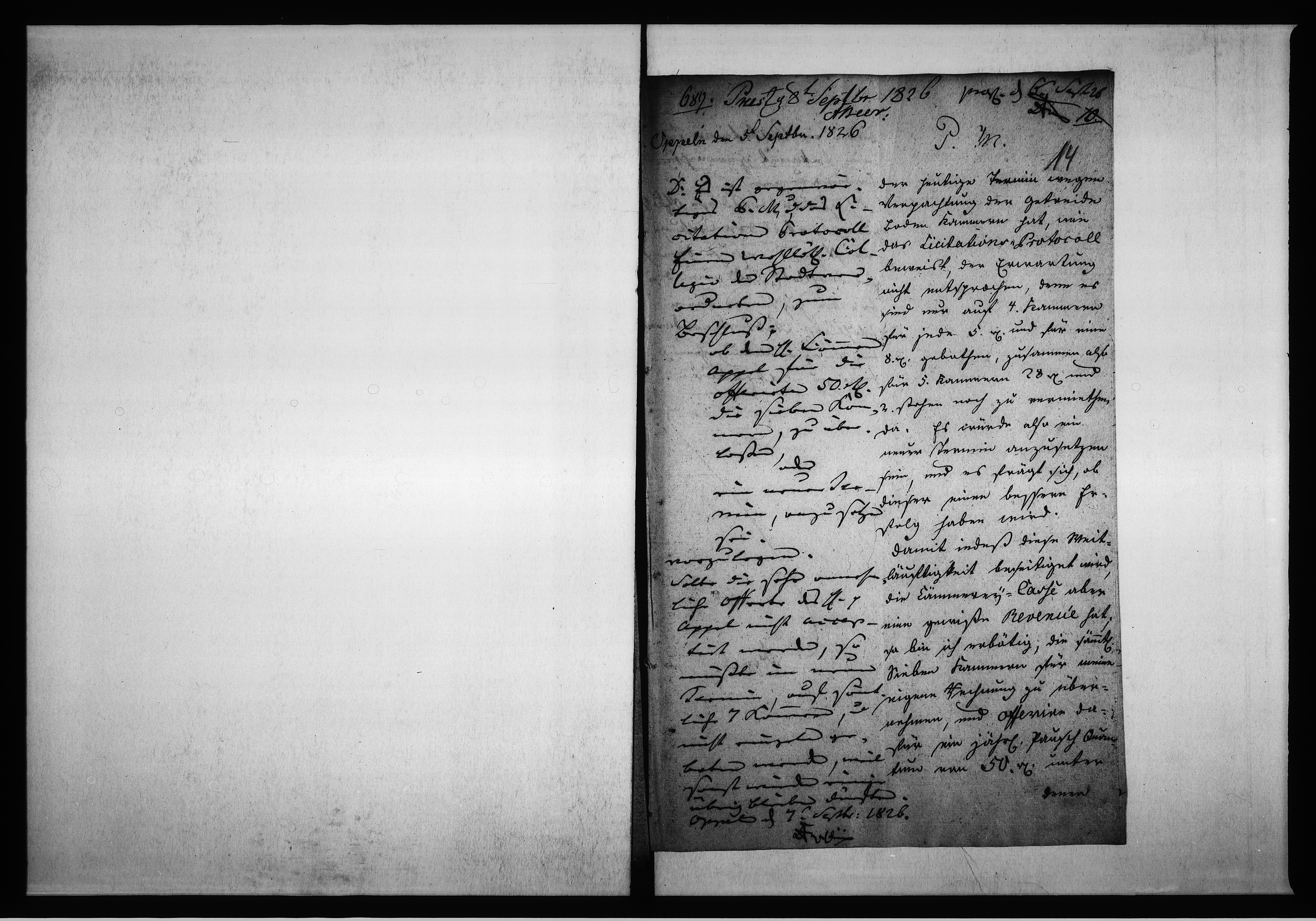 Obraz 15 z jednostki "Acta über die Verpachtung des neu erbauten Bauden und resp: Magazin Gebäudes Vol. I de anno 1828"