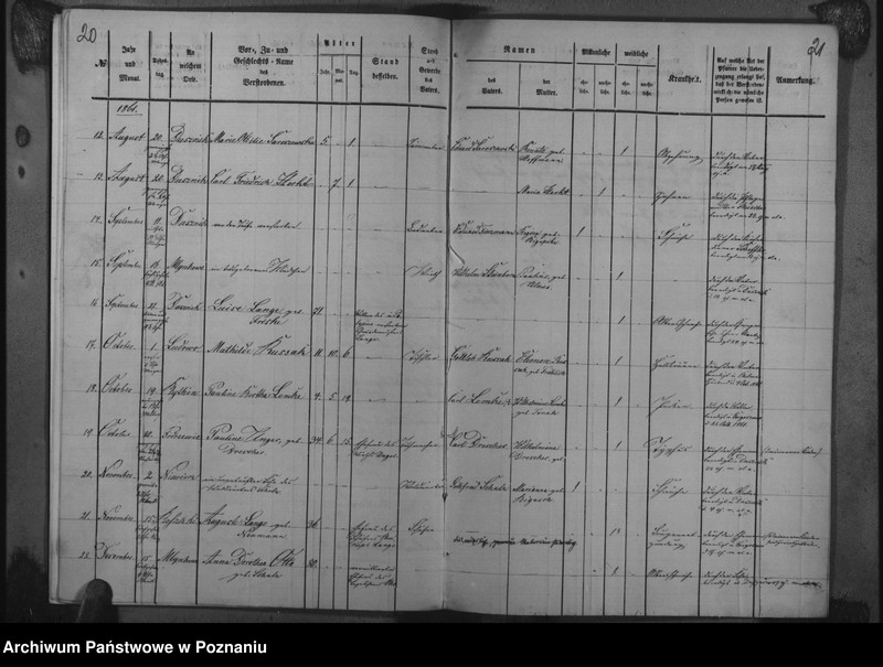 Obraz 14 z jednostki "Tauf- Trau- Sterbe- Register"