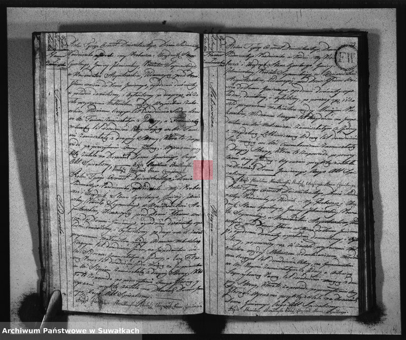 image.from.unit.number "Akta Urzędnika Stanu Cywilnego Zaszlubionych w Gminie Jeleniewskiey od Dnia 1go Mca Stycznia 1819, do ostatniego Grudnia tegoż Roku."
