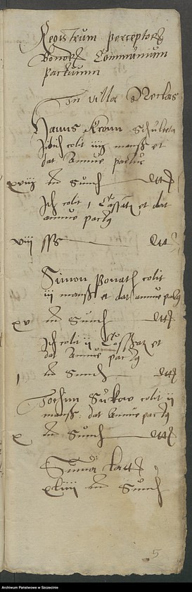 image.from.unit.number "Registrum pactuum bonorum communium in pecuniis ecclesiae Caminensis."