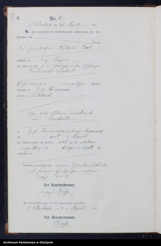 image.from.unit.number "Sterbe-Neben-Register Nr 1 - 56"