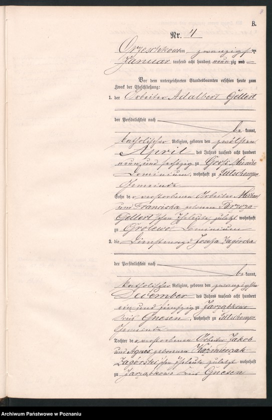 Obraz 11 z jednostki "Księga małżeństw"