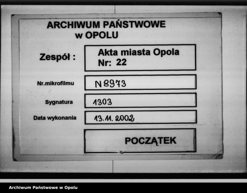 Obraz 1 z jednostki "Acta des Magistrats zu Oppeln betreffend Verpflegung des v[on] Holtzendorffschen Cürassier Regiments"
