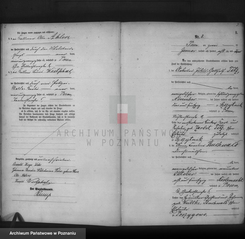 Obraz 3 z jednostki "Księga małżeństw t. I"