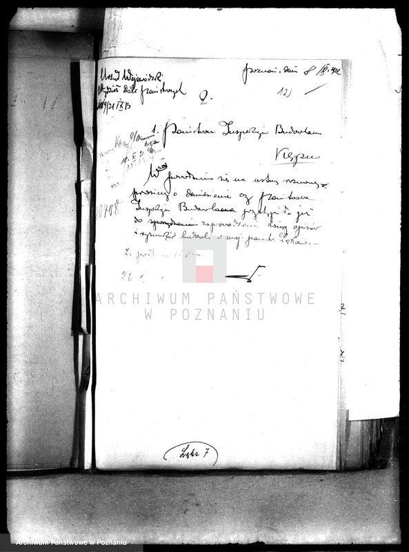 Obraz 16 z jednostki "Sprawy budowlane domeny Łęka"