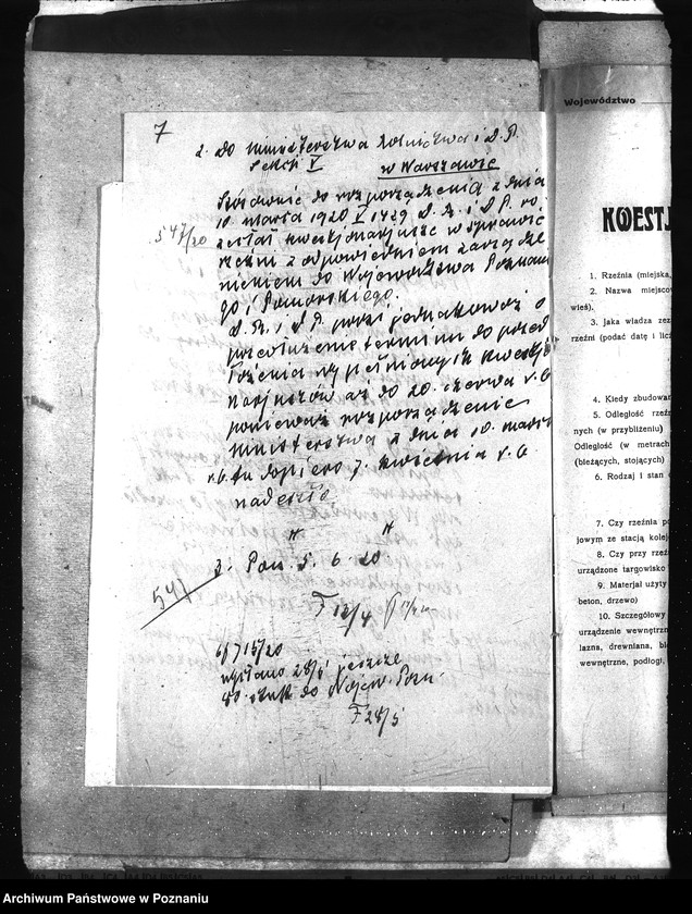 Obraz 11 z jednostki "Sprawy ogólne Rzeźnie"