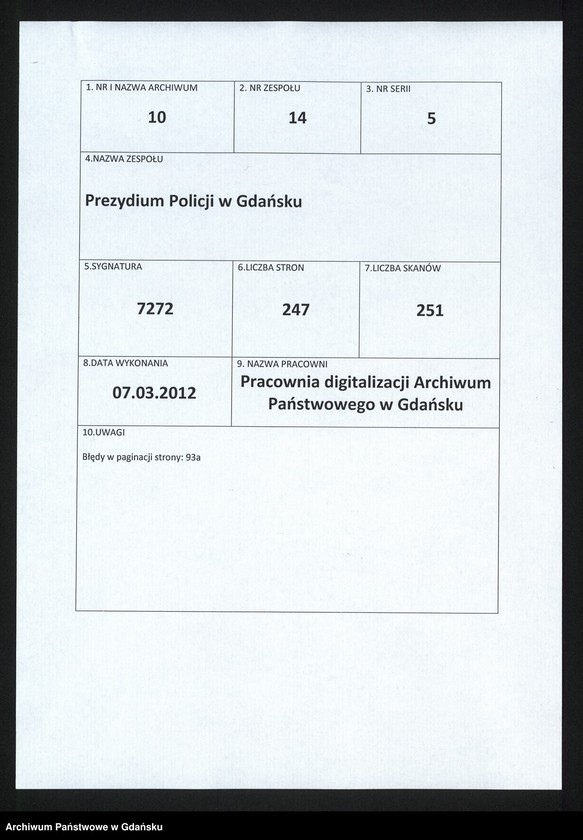 image.from.unit.number "Karty meldunkowe: Gerade - Gerguss"