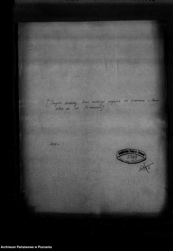 Obraz 4 z jednostki "/Projekt budowy linii niskiego napięcia od Elektrowni w Szamotułach do ul. Sienkiewicza/"