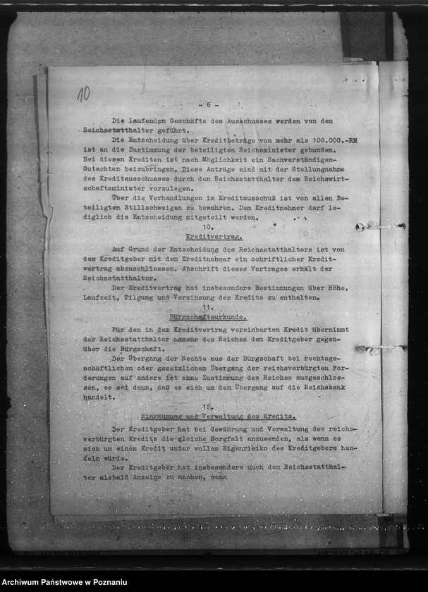 Obraz 13 z jednostki "Organisation der reichsverbürgten Kredite"