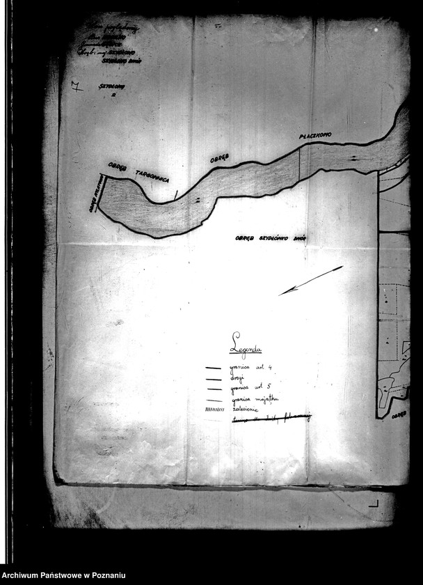 Obraz 14 z jednostki "/Różne plany i mapy majątku Szydłowo powiatu mogileńskiego/"