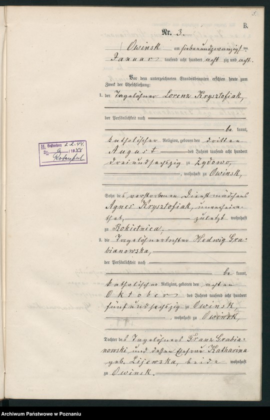 image.from.unit.number "Księga małżeństw"