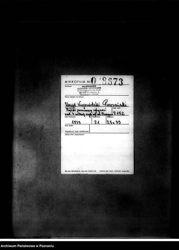 Obraz 2 z jednostki "Rejestr pomiarowy wyłączeń z art. 4 ustawy o wykonaniu reformy rolnej majątku Arongowo"