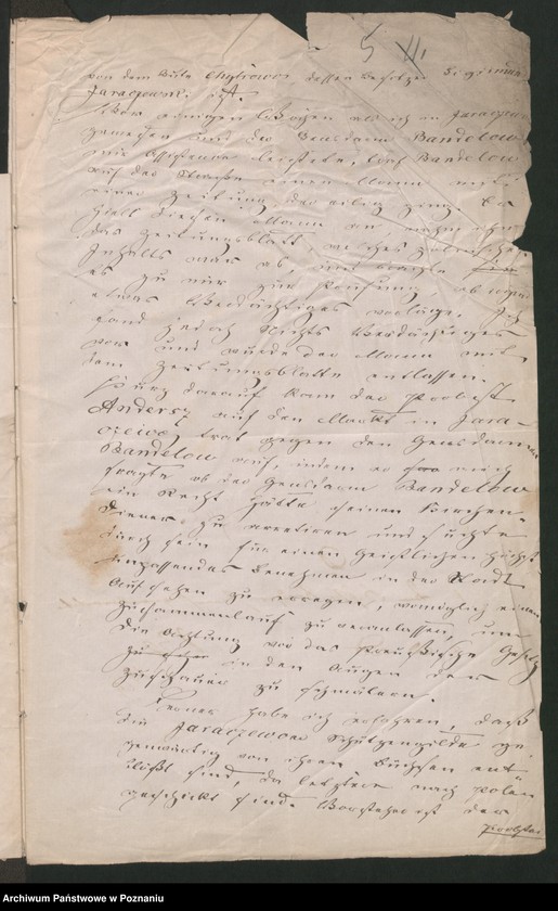 Obraz 9 z jednostki "A. betr. den Probst Ignaz Anders in Chytrowo bei Jaraczewo"