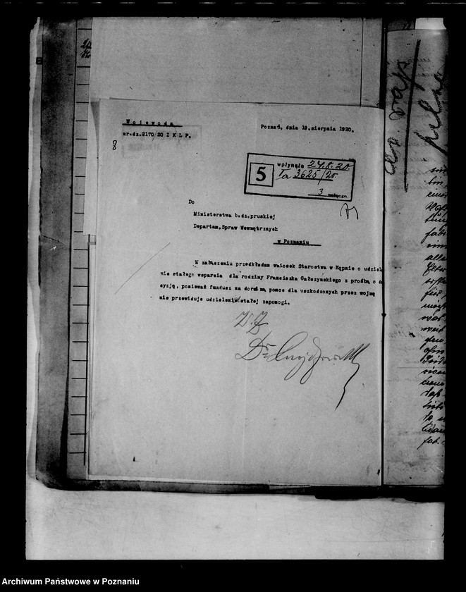 Obraz 13 z jednostki "Świadczenia wojenne powiatu kępińskiego"