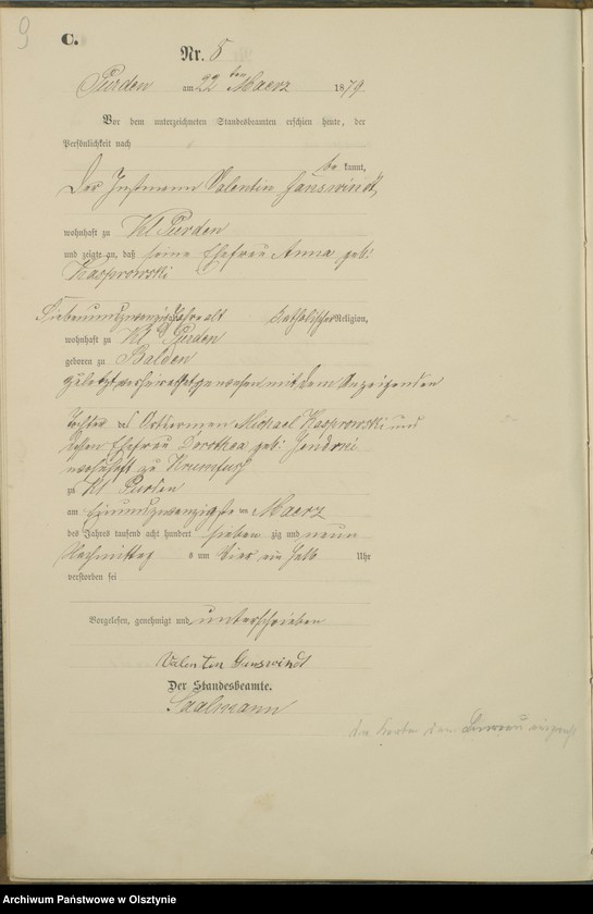 image.from.unit.number "Sterbe-Haupt-Register Nr 1 - 38"