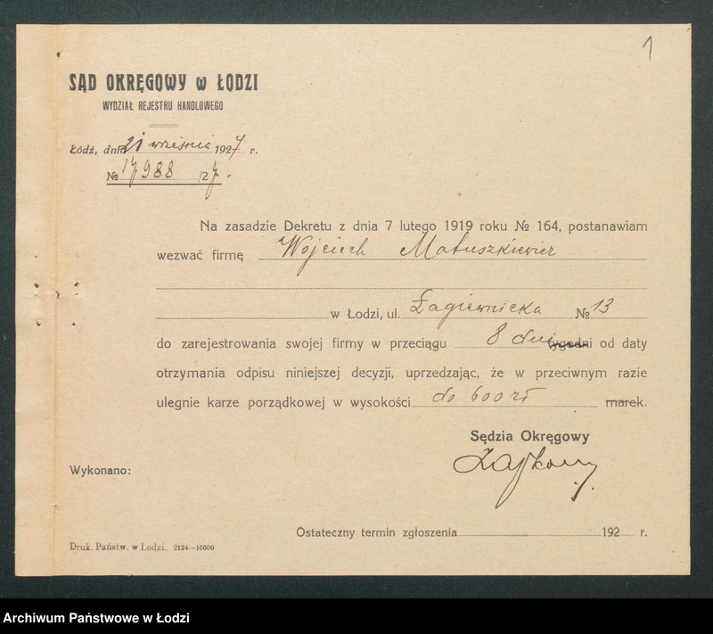 Obraz 3 z jednostki "Wojciech Małuszkiewicz- sklep spożywczy"