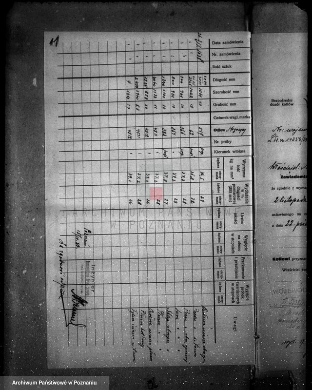 Obraz 15 z jednostki "Fabryka maszyn Nitsche i Ska w Poznaniu nr woj. kotła 164"