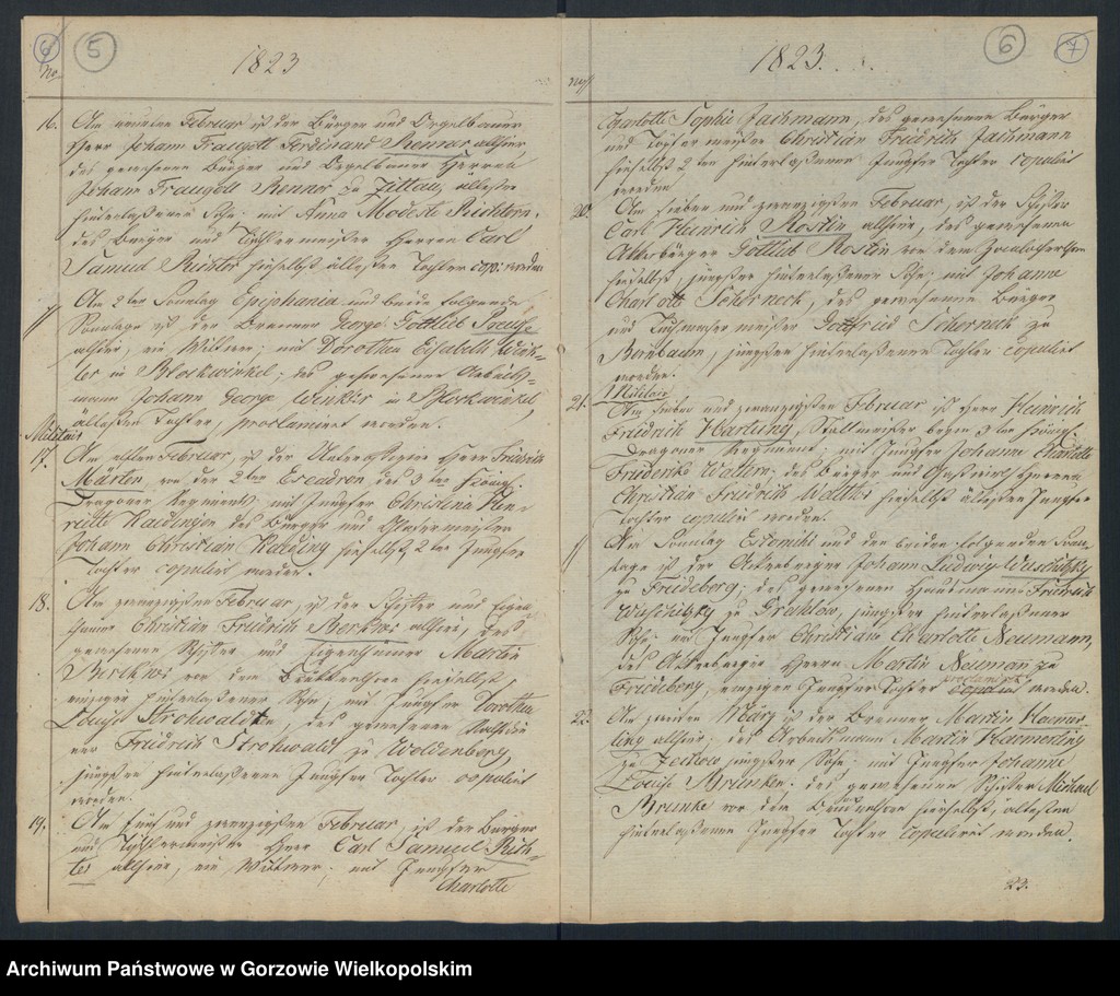 image.from.unit.number "Duplikate der Kirchenbücher der Hauptkirche zu Landsberg an der Warthe"