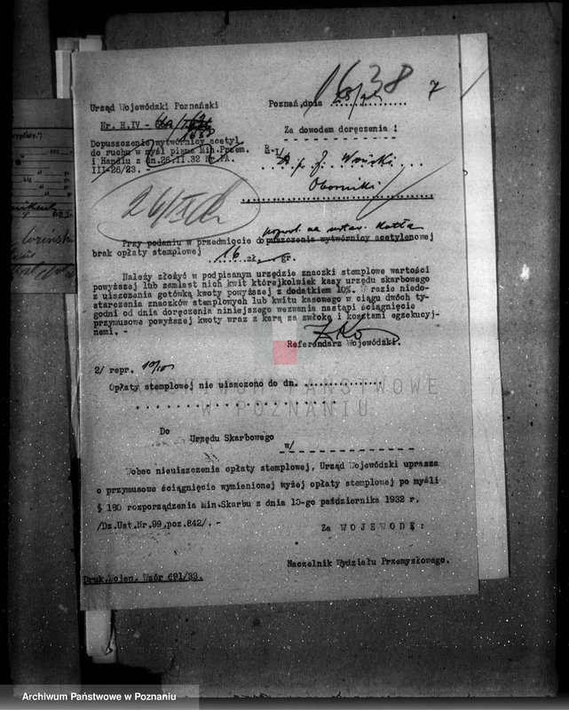 Obraz 11 z jednostki "Przetwórnia padliny Nessela w Obornikach nr woj. 5987"