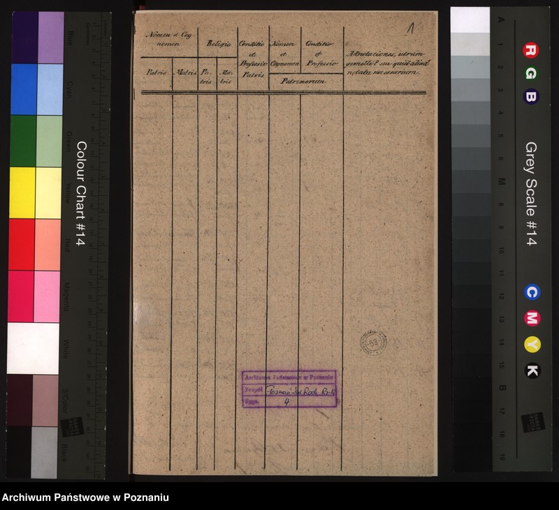 Obraz 3 z jednostki "Duplikat urodzonych"