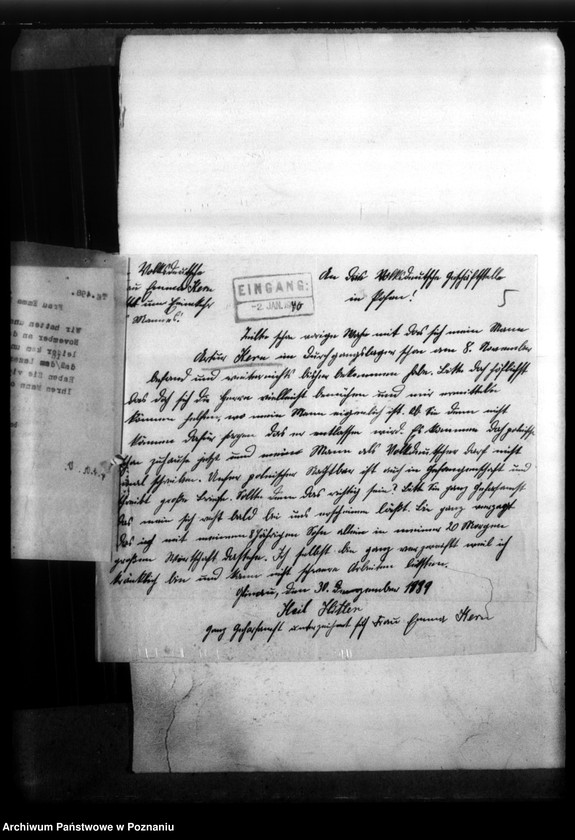 Obraz 9 z jednostki "Artur Kern aus Glinau, Kreis Neutomischel (Nowy Tomyśl)"