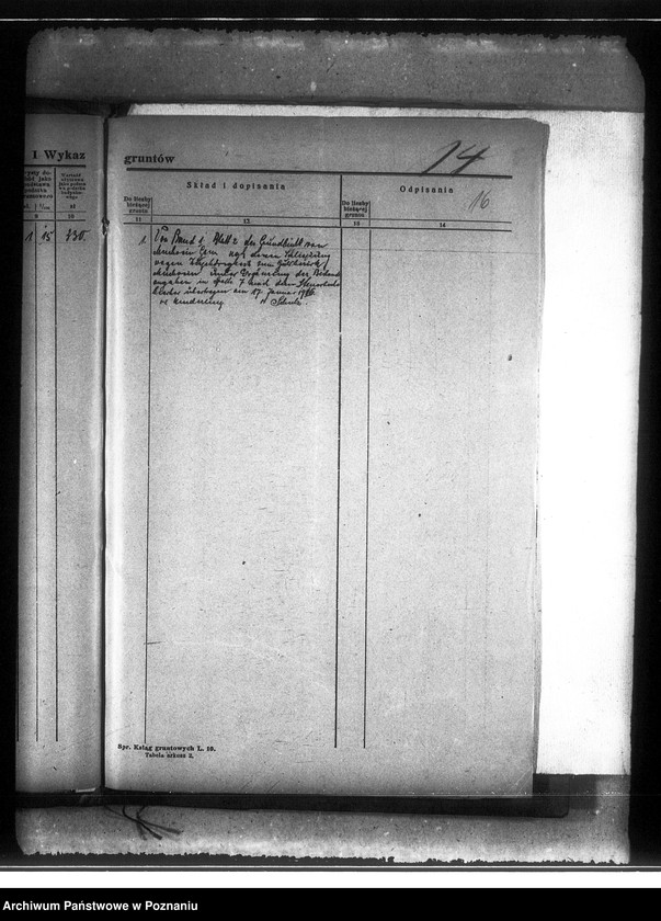 Obraz 20 z jednostki "Wyłączenie z art.. 4/5 ustawy o wykonaniu reformy rolnej z majątku Muchocin powiatu międzychodzkiego"