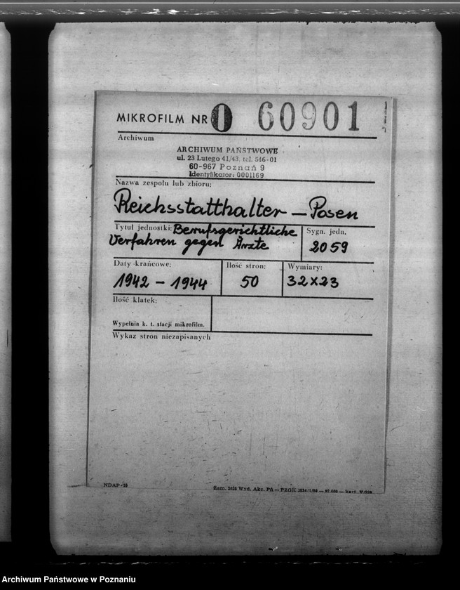 Obraz 2 z jednostki "Berufsgerichtliche Verfahren gegen Ärzte"